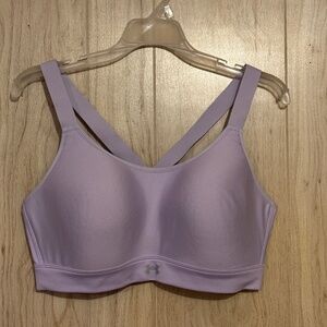 Under Armour Lavender Continuum Mid Sports Bra